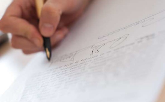 Nunca se debe firmar como aval