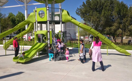 Familias del Fracc. Del Valle ya cuentan con el primer Bosque Urbano en Aguascalientes