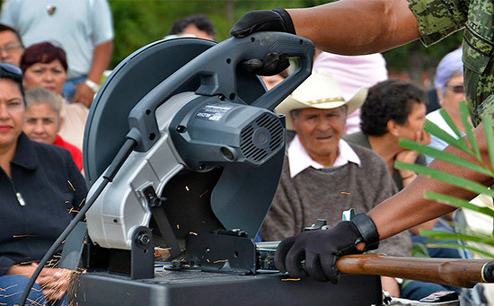 Continuará gobierno municipal con programa de desarme voluntario