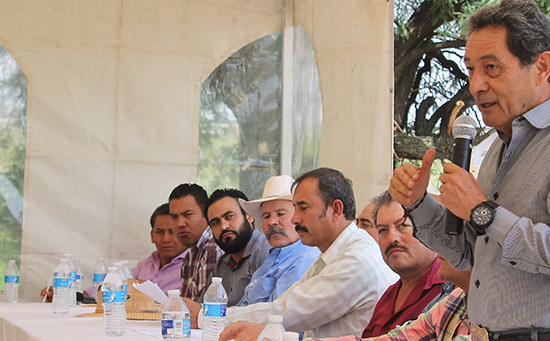 Distrito de Riego 001 beneficiará la producción de esparrago en Aguascalientes