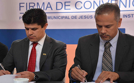 Convenio entre Municipio de Jesús María y Tecnológico de Pabellón acerca educación superior a jóvenes