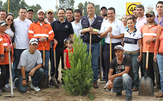Multiplica Secretaría de Servicios Públicos acciones de reforestación