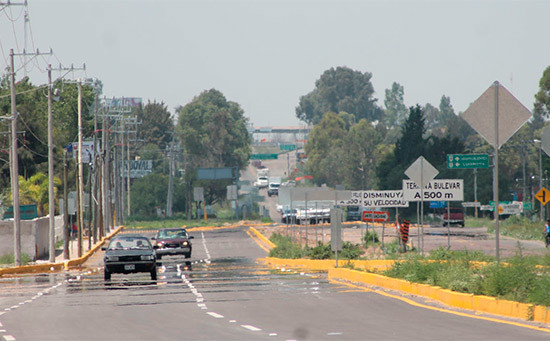 Concluyen obras para consolidar el acceso sur a San Francisco de los Romo