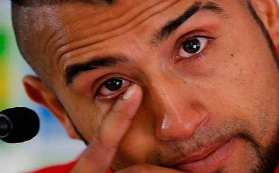 Arturo Vidal acepta salida alternativa y no será juzgado por ofender a Carabineros