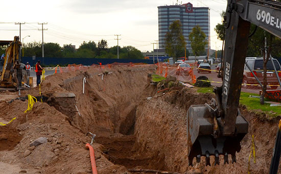 Oportuna intervención del municipio en contingencia al norte de la ciudad