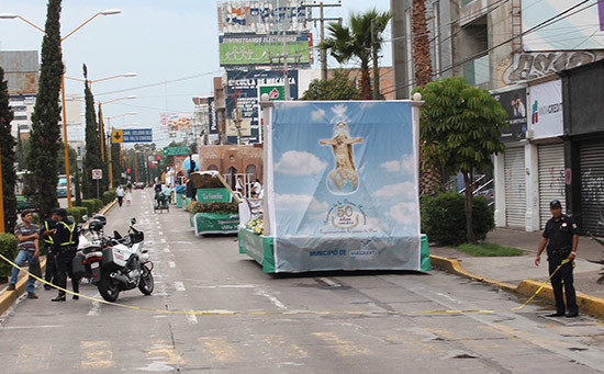 Listo operativo de tránsito municipal para la romería de la virgen de la Asunción