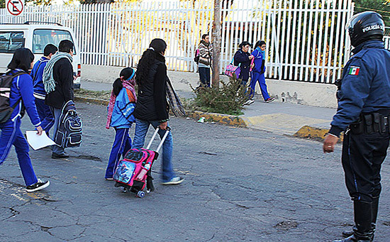 Listo operativo de vialidad ante el regreso a clases