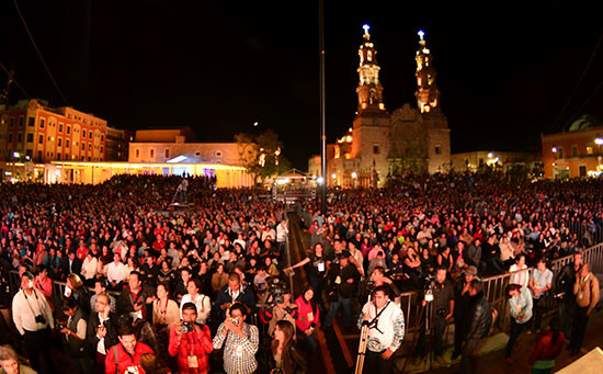 Inauguró el alcalde Juan Antonio Martín del Campo actividades del festival cultural de la ciudad de Aguascalientes 2015