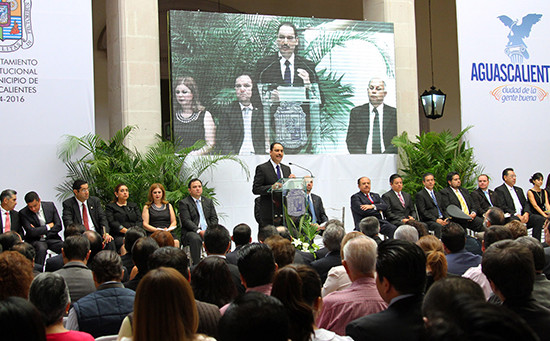 Enlatece el alcalde Juan Antonio Martín del Campo la herencia de los fundadores de Aguascalientes