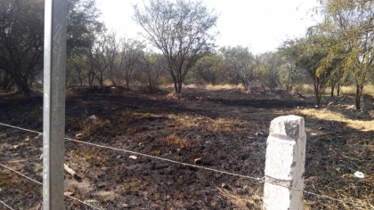 Se quema una hectárea de La Pona