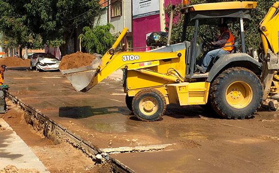 Continúa gobierno municipal con la  rehabilitación de redes de agua potable en distintos puntos de la ciudad