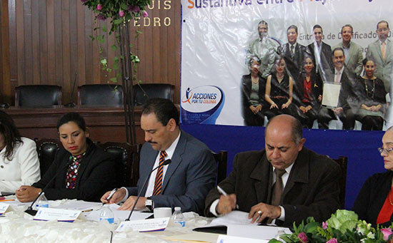 Signa gobierno municipal convenio con el poder judicial del estado a favor de la igualdad sustantiva entre hombres y mujeres