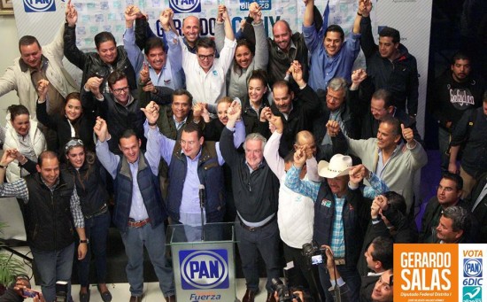 Gana el PAN-PANAL con Gerardo Salas