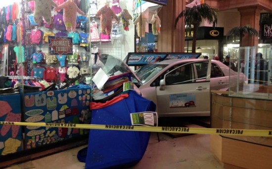 Accidente Inusual dentro de C.C. Plaza Patria