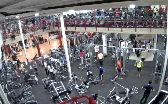 Gimnasios llenos…