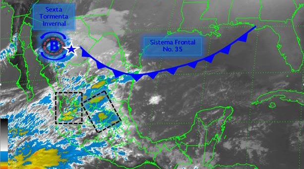SE ESPERAN LLUVIAS EN LAS PROXIMAS HORAS EN EL TERRITORIO NACIONAL