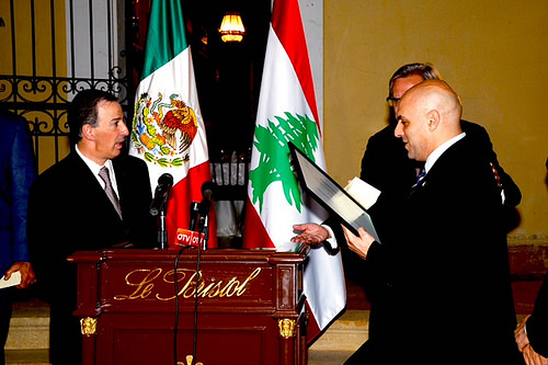 Culmina el canciller Meade visita de trabajo a Líbano