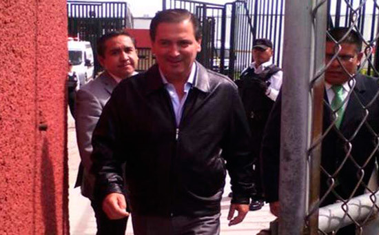 Reynoso Femat deja cárcel tras pagar millonaria fianza